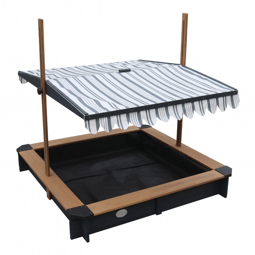 AXI Lily Sandbox with Canopy Anthracite/brown – 4