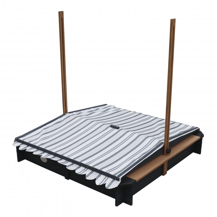 AXI Lily Sandbox with Canopy Anthracite/brown – 5