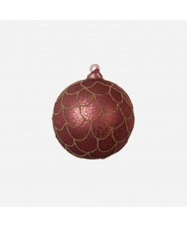 Joulukoristeiden sarja, Ø 10 cm, 4 kappaletta
