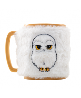 Pyramid Harry Potter Hedwig Mug with teddy bear cover 440ml