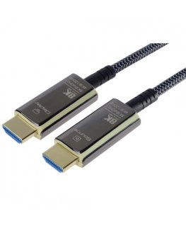 PREMIUMCORD erittäin nopea HDMI 2.1 optinen kuitukaapeli 8K@60Hz, kullattu 7m