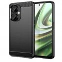 Oneplus Case case for OnePlus Nord CE 3 flexible silicone carbon cover Black
