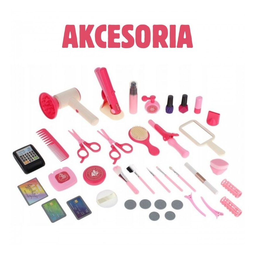 WOOPIE Hair Salon Beauty in a 2-in-1 Case 43 pcs.