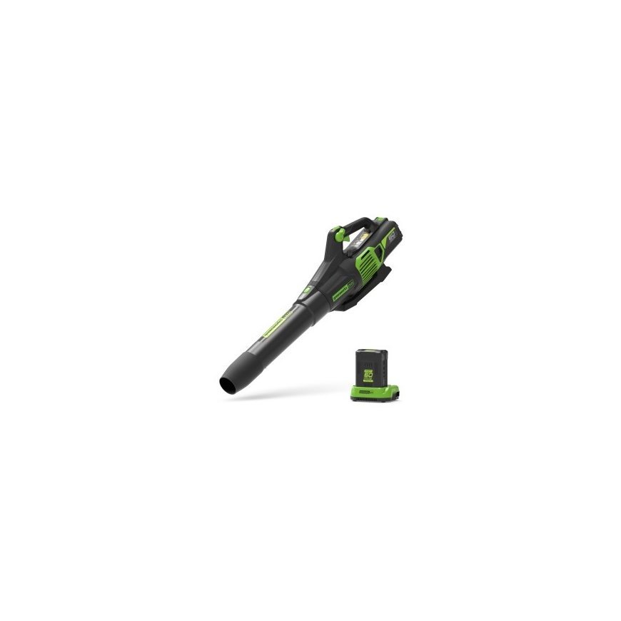 Akumulators lapu pūtējs Greenworks GD60BPBK4 60 V 1x4,0 Ah akumulators.