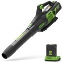 Akumulators lapu pūtējs Greenworks GD60BPBK4 60 V 1x4,0 Ah akumulators. Akumulators lapu pūtējs Greenworks GD60BPBK4 60 V 1x4,0 Ah akumulators.