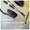 Axagon ADA-HCPD audio kabelis 0,1 m USB-C, 3.5 mm USB-C Melns Axagon ADA-HCPD audio kabelis 0,1 m USB-C, 3.5 mm USB-C Melns