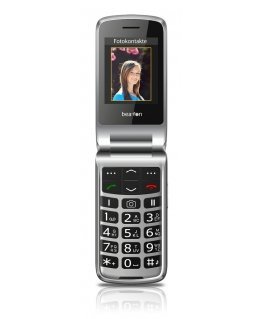 Beafon SL645plus LTE 7,11 cm (2.8") 120 g Melns, Sudrabs Tālrunis ar kameru