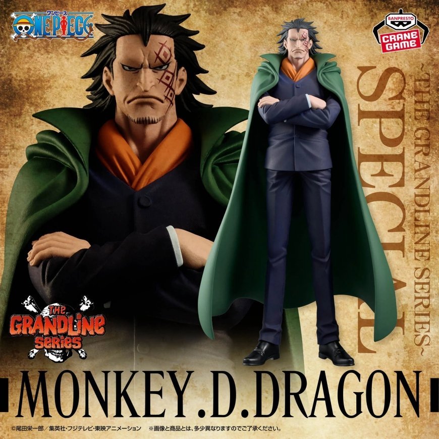 Banpresto One Piece Monkey.D.Dragon Grandline Series Special figure 20cm – 2