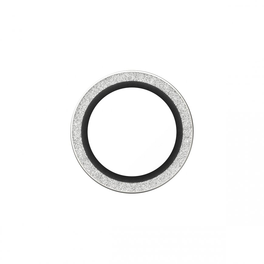 PanzerGlass ® Hoops® Camera Lens Protector Glitter Silver iPhone Air Skaidri ekrano apsauga Apple 1 – 4