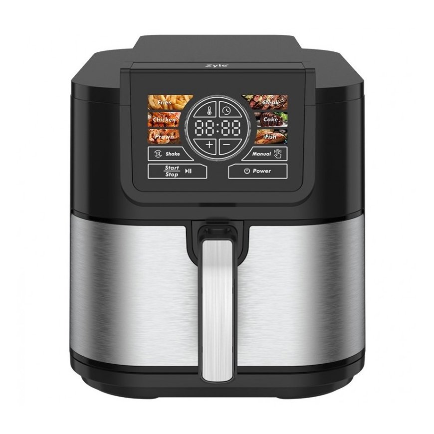 Zyle Hot Air Fryer with Smart Fry AI Technology ZY007AF, 1700 W, 8 l