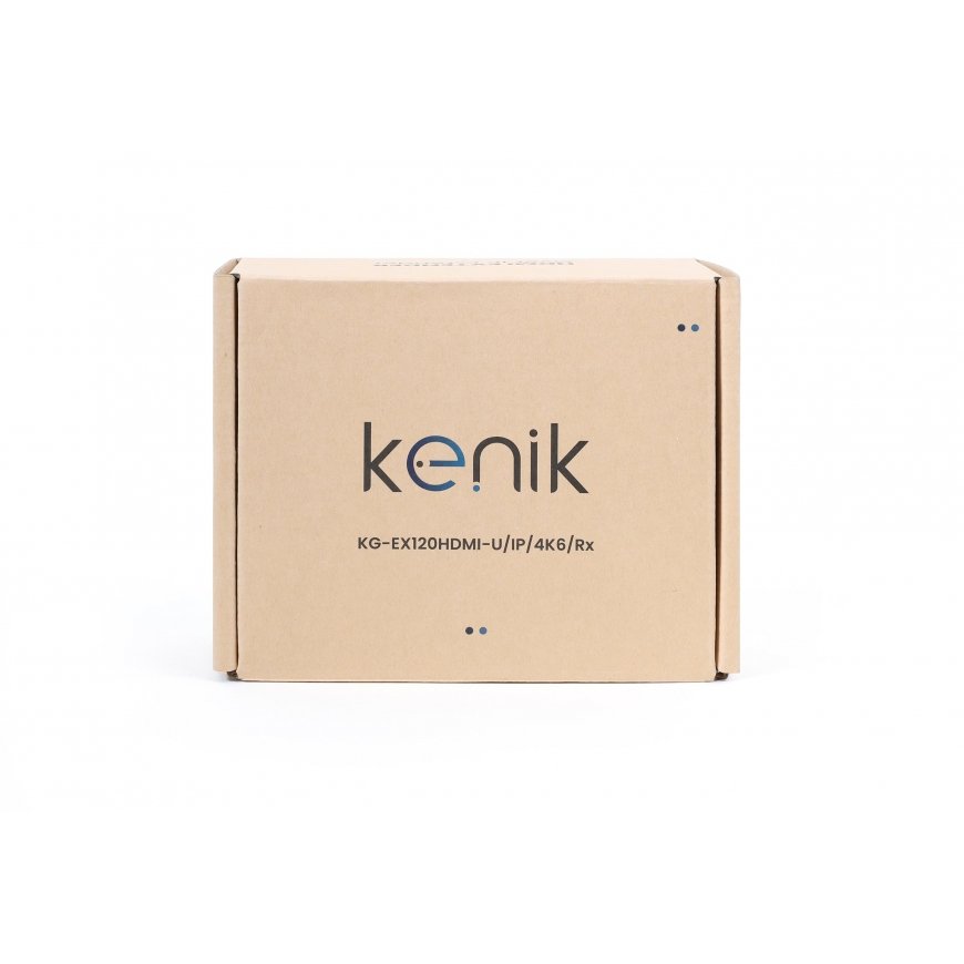 KENIK HDMI extendera uztvērējs Kenik KG-EX120HDMI-U/IP/4K6/Rx
