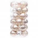 Set of Christmas baubles and decorations, 60 pieces Set of Christmas baubles and decorations, 60 pieces