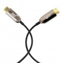 EFB Elektronik HDMI-21-00008 HDMI cable 30 m HDMI Type A (Standard) Black, Stainless steel