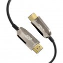 EFB Elektronik HDMI-21-00008 HDMI cable 30 m HDMI Type A (Standard) Black, Stainless steel