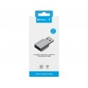 Sandberg 136-46 kaabli soomuutja USB-A USB-C Alumiinium