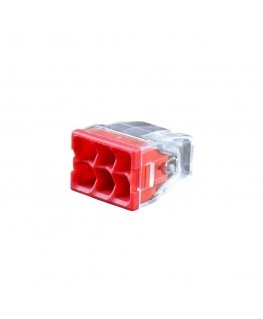 Hismart Universal terminal connector, 6x 0.5-2.5mm², 24A, 450V, 100pcs.