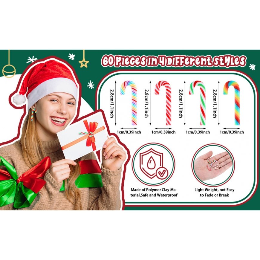 Non-breakable Christmas ornaments, 60 pieces – 2