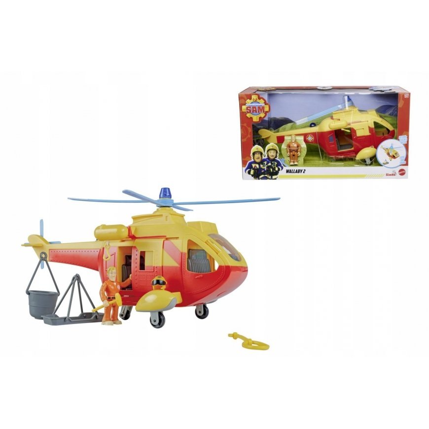 SIMBA *****Päästja Sam helikopter WallabyII+fig.265-5038