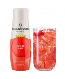 SodaStream sīrupa garša JAHODA 440 ml JAUNS