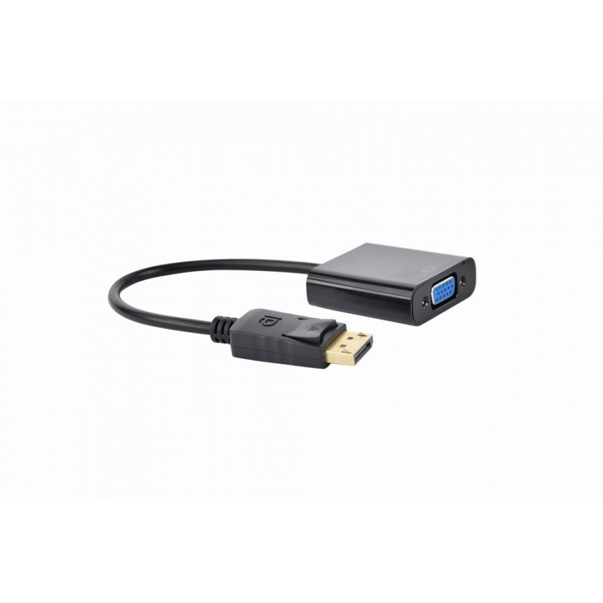 Gembird A-DPM-VGAF-02 videokaapeli-adapteri 0,15 m VGA (D-Sub) DisplayPort musta
