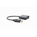 Gembird A-DPM-VGAF-02 videokaapeli-adapteri 0,15 m VGA (D-Sub) DisplayPort musta