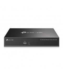 TP-Link VIGI NVR1016H võrguvideosalvesti (NVR) Must