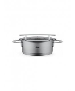 Fissler Phi -kokoelma paistokattila lasikannella 24 cm, 3,9L
