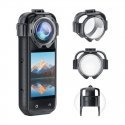 Puluz-linssinsuojat Insta360 X5 -kameralle (snap-on) Puluz-linssinsuojat Insta360 X5 -kameralle (snap-on)
