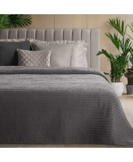Eurofirany CHON/GLORI/STAL 170X210 STAL Voodikate