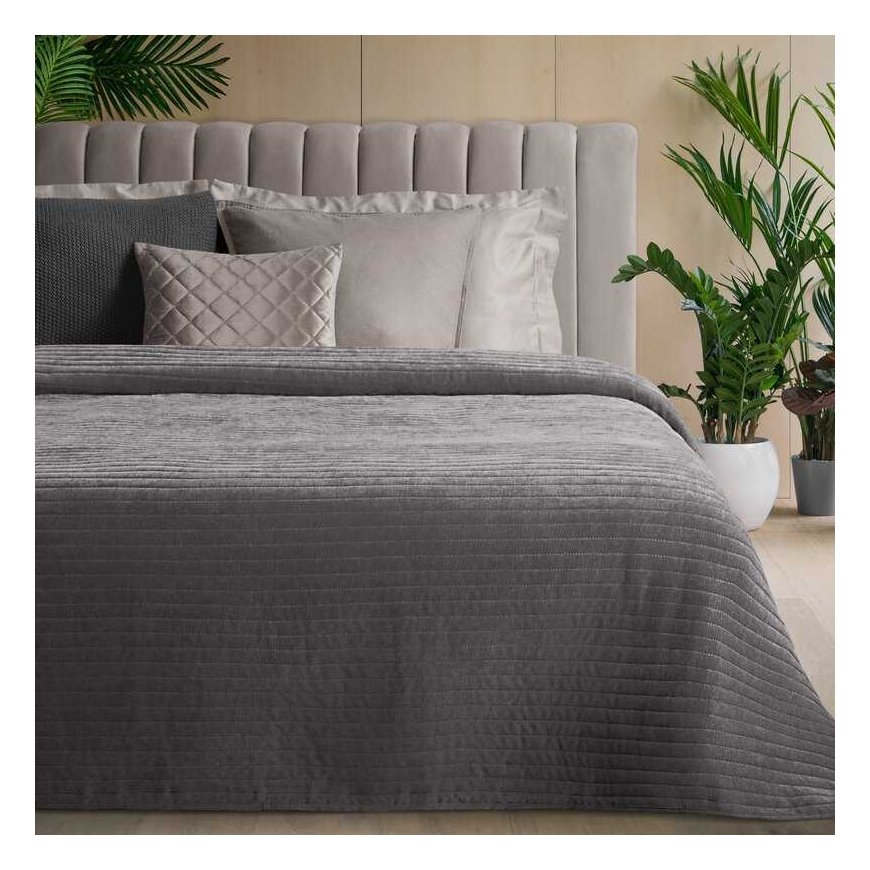 Eurofirany CHON/GLORI/STAL 170X210 STAL Bedspread