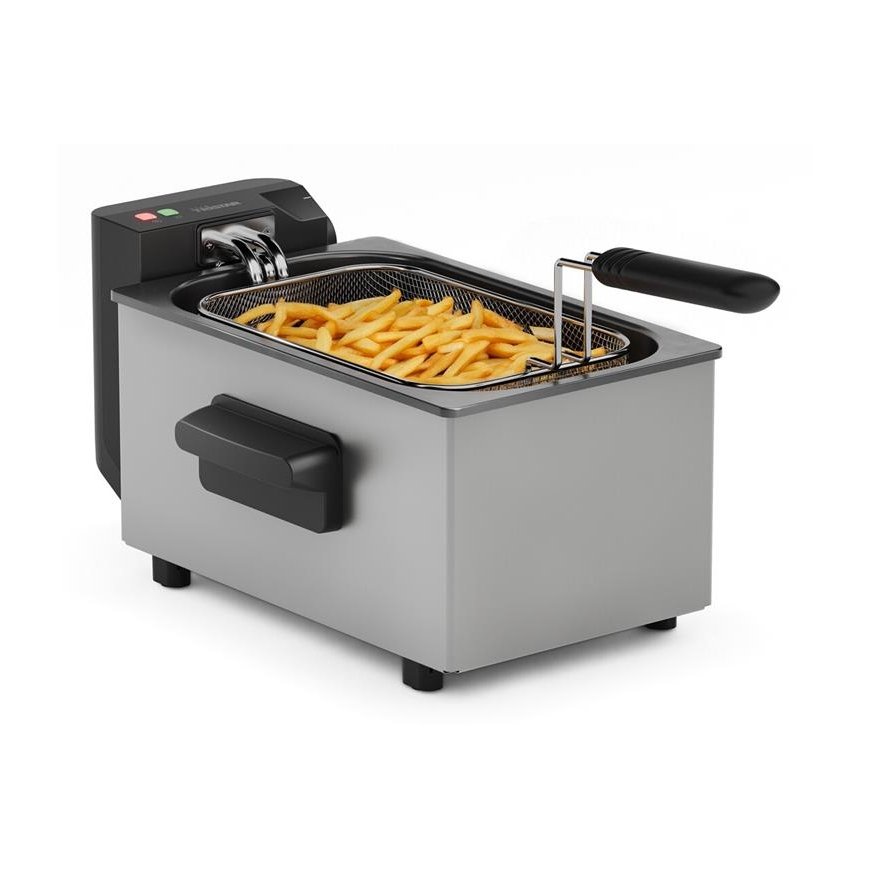 Tristar FR-9334 fritüür Üksik 3 l Eraldiseisev 2000 W Hõbe – 2