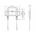 Gembird WM-42F-01 TV mount/stand 106.7 cm (42") Black
