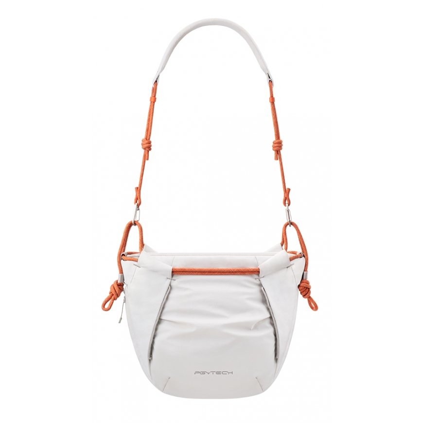 PGYTECH OneGo Rope Strap Bag Plecu futlāris Oranžs, Balts