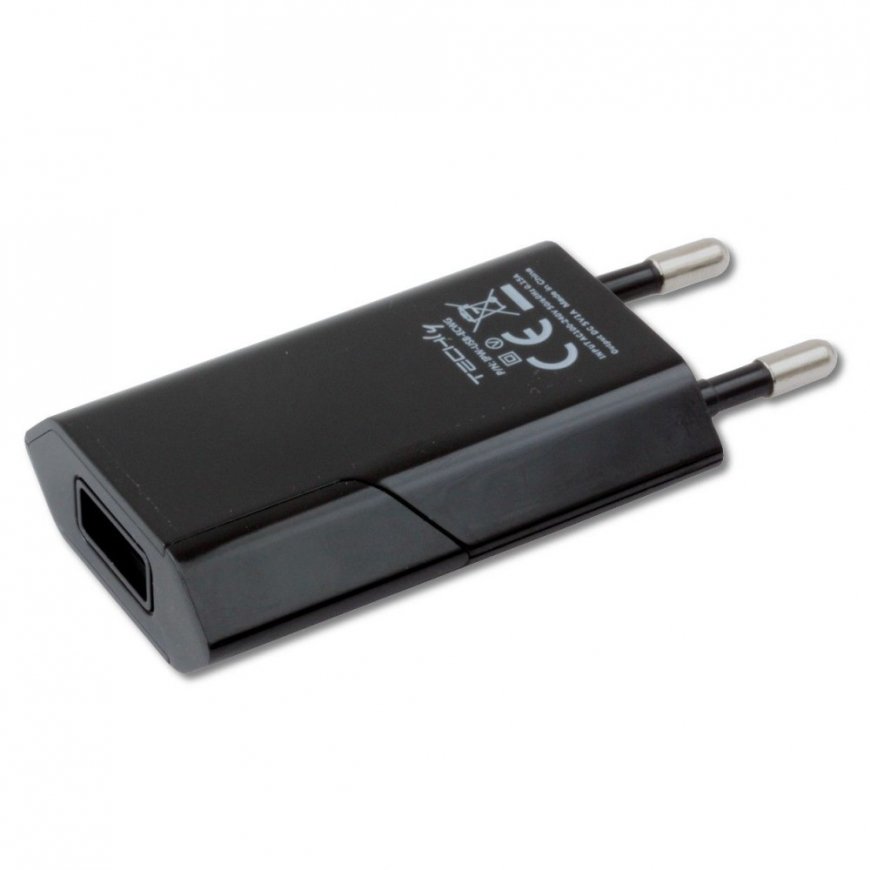 Techly IPW-USB-ECBKG mobiilseadme laadija GPS, MP3, Mobiiltelefon, PDA, Nutitelefon Must Vahelduvvoo – 5