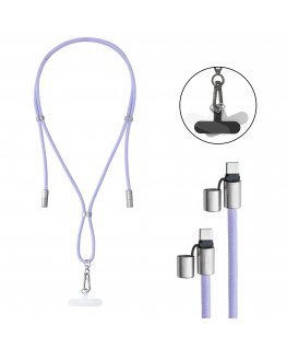 Intenso Handykette als Lade- + Datenkabel USB-C bis 1,65m lila USB-kaapeli USB C Purppura