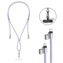 Intenso Handykette als Lade- + Datenkabel USB-C bis 1,65m lila USB kabelis USB C Violetinė Intenso Handykette als Lade- + Datenkabel USB-C bis 1,65m lila USB kabelis USB C Violetinė