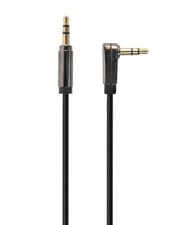 Gembird CCAPB-444L-1M audiokaabel 3.5mm Must