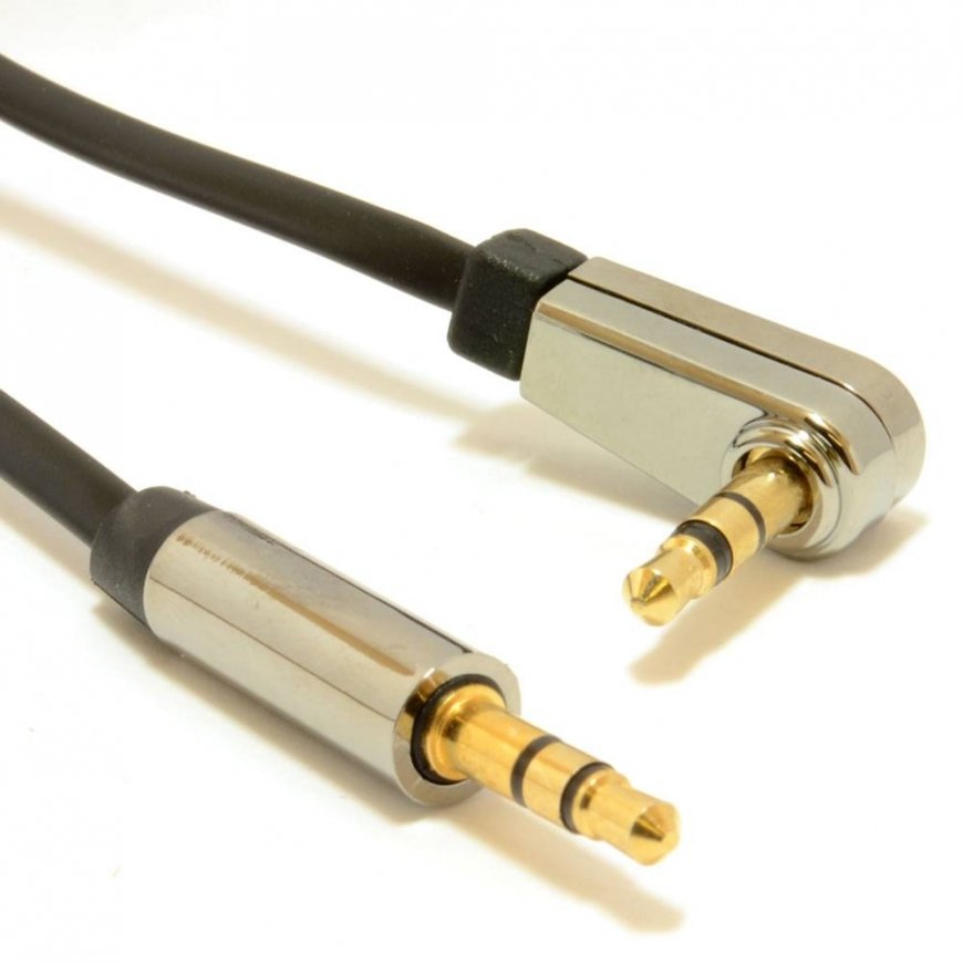 Gembird CCAPB-444L-1M audio cable 3.5mm Black – 2