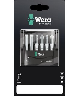 Wera 05073410001 бита для отверток 6 шт
