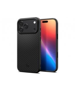 Ultraizturīgs rūdīts stikls FIXED Armor ar pretputekļu aplikatoru un AR slāni Apple iPhone 17 Pro Max, melns
