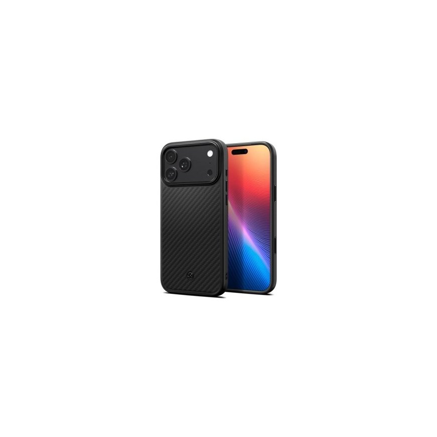 Ultraizturīgs rūdīts stikls FIXED Armor ar pretputekļu aplikatoru un AR slāni Apple iPhone 17 Pro Max, melns