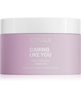 Iconique Professional „Caring Like You“ naamio kuivalle ja vaurioituneelle hiukselle (syväkosteuttava naamio)