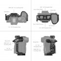 SmallRig "Black Mamba" kaameraraam 1/4" Must SmallRig "Black Mamba" kaameraraam 1/4" Must