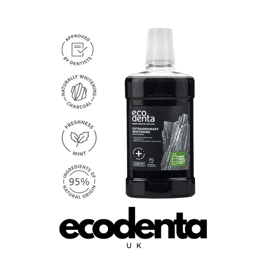 Extra (Extra valgendav suuvesi musta aktiivsöega) 500 ml
