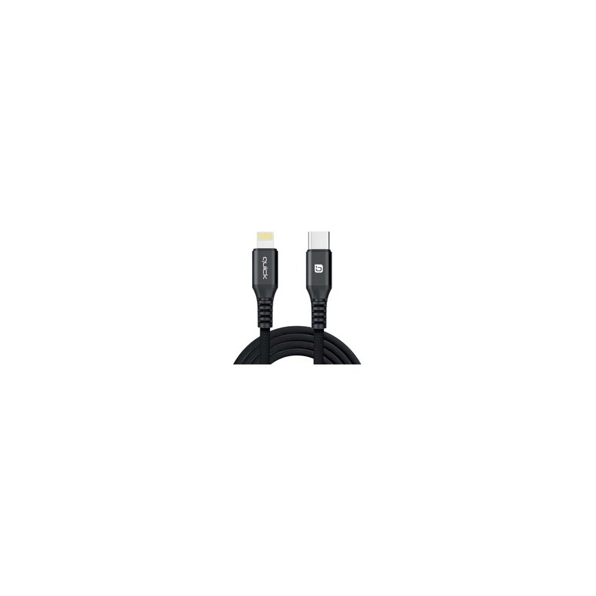 Quick QB-111 charging and data cable USB-C to Lightning 1.5 m