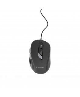 Gembird MUS-6B-01 компьютерная мышь Офисная Для обеих рук USB тип-A Оптический 1600 DPI