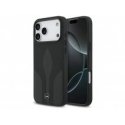 Dėklas Mercedes Leather The Move MagSafe, mis on mõeldud Apple iPhone 17 Pro Max mustas värvitoonis Dėklas Mercedes Leather The Move MagSafe, mis on mõeldud Apple iPhone 17 Pro Max mustas värvitoonis