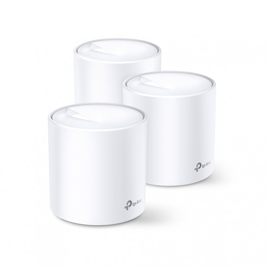 TP-Link Deco X20(3-pack) Divkāršā frekvenču josla (2.4 GHz / 5 GHz) Wi-Fi 5 (802.11ac) Balts 2 Iekšē