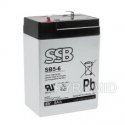 Accumulator (AGM) SSB SB (5Ah, 12V, F2, VRLA)