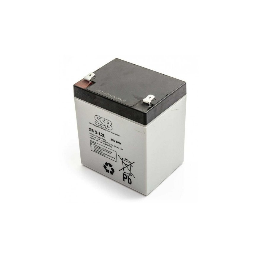 Akumulators (AGM) SSB SB (5Ah, 12V, F2, VRLA) – 2